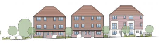 Bailiffs cottages construction project
