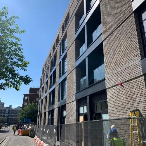 Exterior of Eagle Wharf
